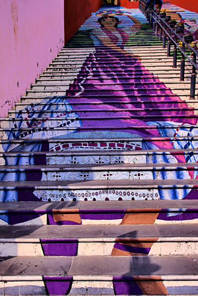 Painted Stairwell #701
